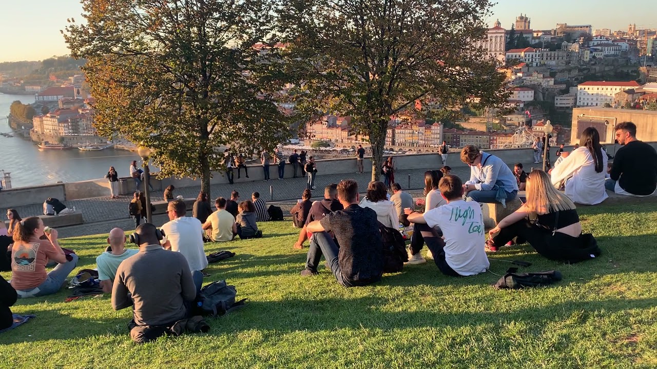 Experience stunning views from Jardim do Morro.