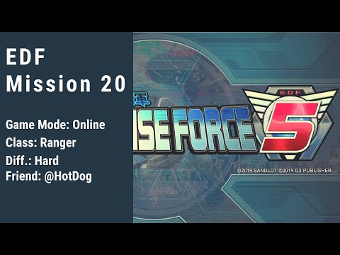 EDF 5 Mission 20 Surprise Attack at Night