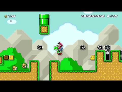 T. Yoshisaur Munchakoopas by Hukyo 一SUPER MARIO MAKER一 No Commentary 1AK