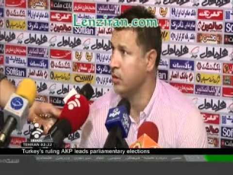 Ali Daei & Malavan coach comment about final game in Bandar Anzali stadium