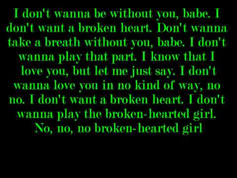 Beyonce - Broken Hearted Girl Lyrics
