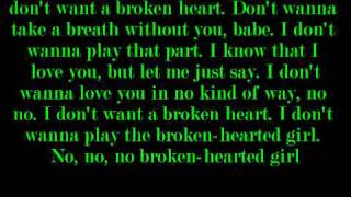Beyonce - Broken Hearted Girl Lyrics