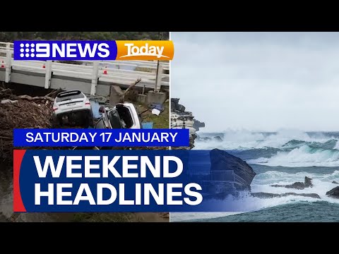 Sydney braces for wild weather; Flood clean up efforts in Victoria | 9 News Australia