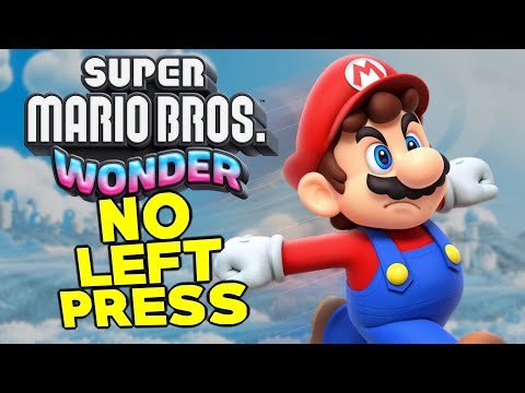 Can I beat Super Mario Wonder without PRESSING LEFT?