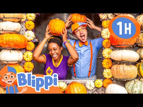 Blippi & Meekah’s Perfect Pumpkin Playdate! Outdoor Activities for Kids