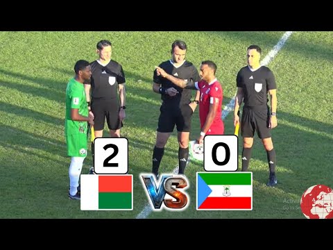 Madagascar 2-0 VS Equatorial Guinea || International Friendly highlights