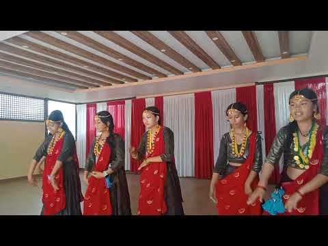 gurseni nani lai lafa man paryo ! dashain special program. kankali secondary school