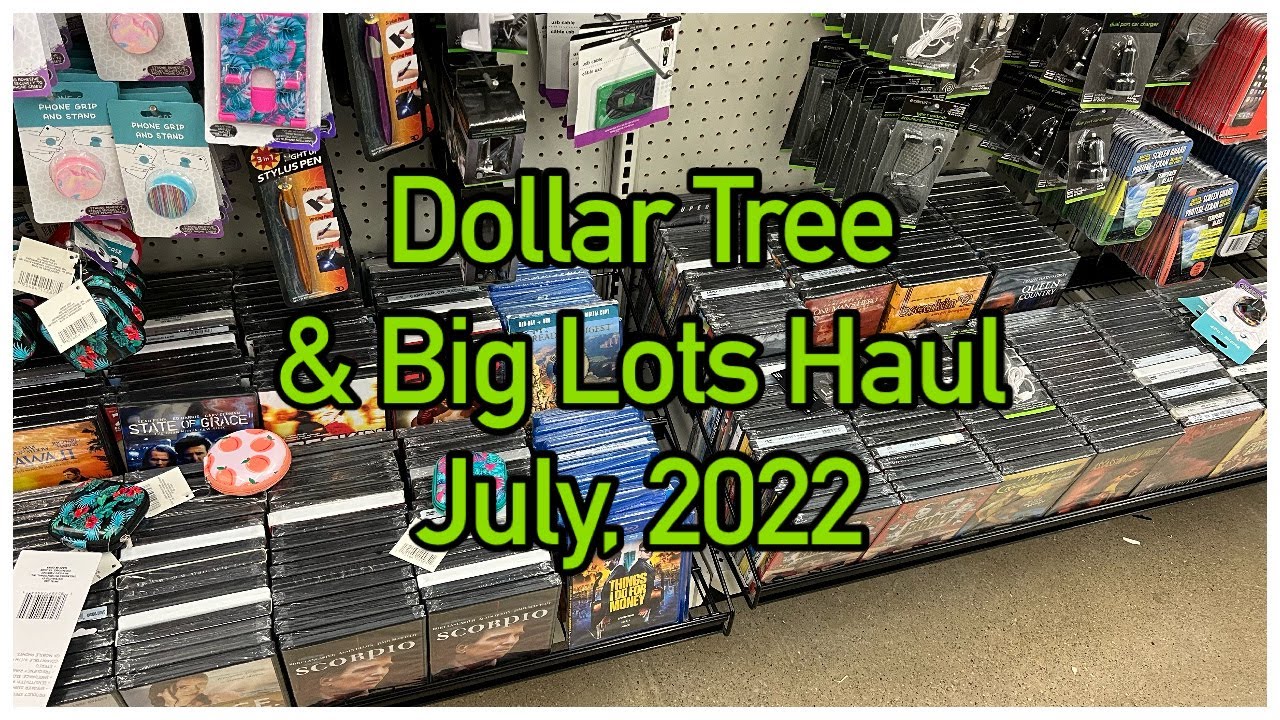 Dollar Tree DVD and Blu-ray Pickups - July, 2022