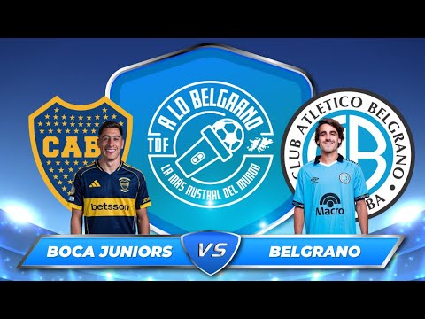 BOCA JUNIORS vs BELGRANO 💙🏴‍☠  - La transmisión Pirata Más Austral del Mundo