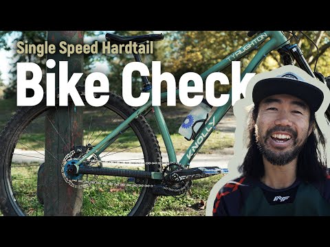 Steve's Single Speed Knolly Hardtail Bike Check!