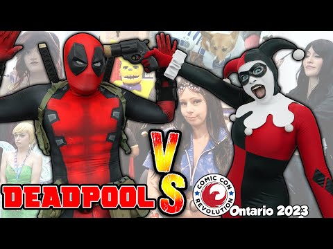 Deadpool vs Comic Con Revolution Ontario 2023