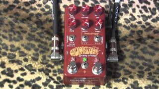 Video thumbnail for Chase Bliss Audio WOMBTONE MK II demo (clean tone, just top controls) Analog Phaser of the lords by gearmanndude