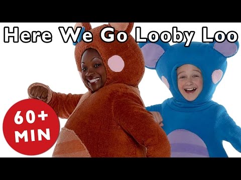 Here We Go Looby Loo + More | Nursery Rhymes from Mother Goose Club