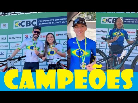 Resumo XCE + XCO Juvenil + XCO Master do Campeonato Brasileiro de MTB 2023