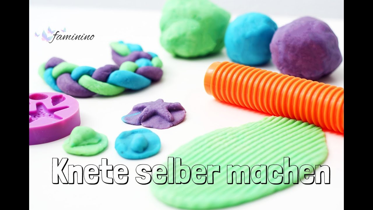 Knete selber machen - Rezept für Kleinkinder