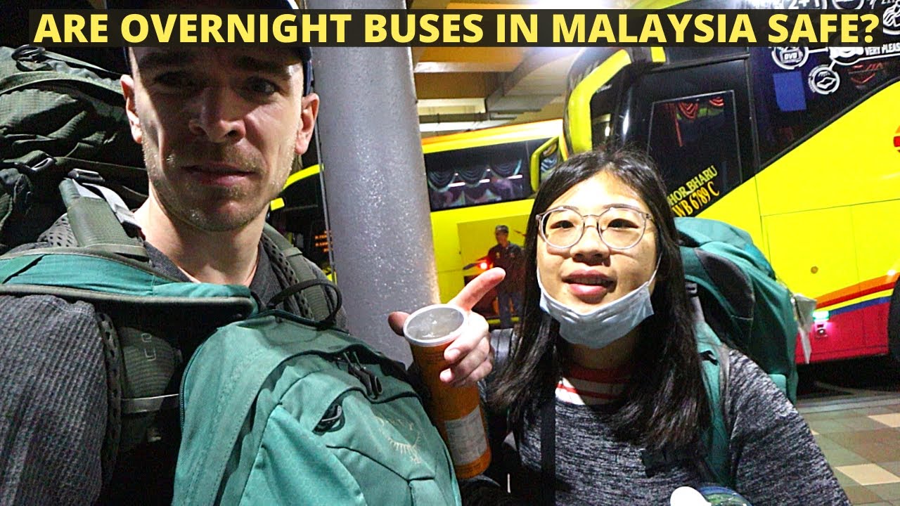 Overnight bus (Kuala Lumpur to Kuala Terengganu) - Cheapest and easiest way to travel in Malaysia
