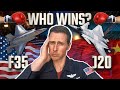 F 35 Vs Chinese J 20 Fighter Pilot Reacts