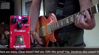 Video thumbnail for Providence: Flame Drive with Les Paul to Bassman by Brett Kingman