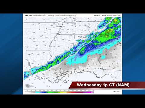 March 29, 2021 Weather Xtreme Video - Morning Edition
