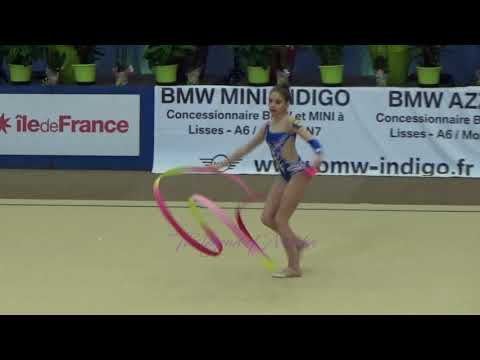 Berta MIQUEL (AND) ribbon - 2019 Corbeil junior AA