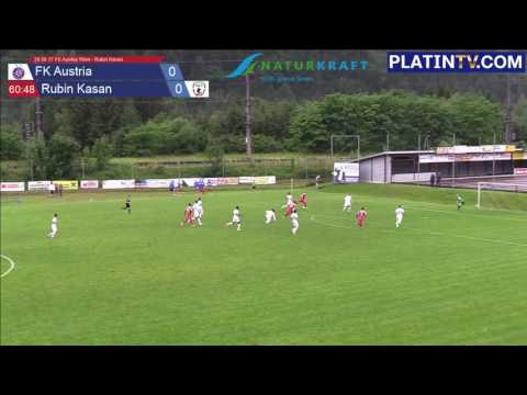 28.06.17 FK Austria Wien - Rubin Kasan - Highlight  (2. HZ / 60:53) am 28.06.2017 19:16