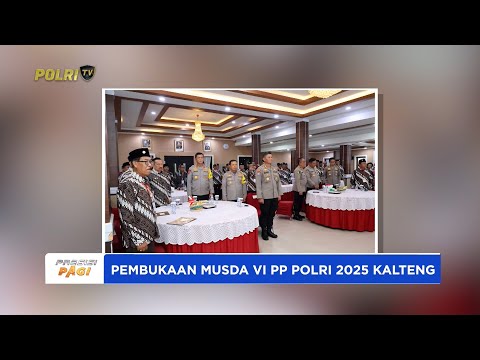 KAPOLDA KALTENG MEMBUKA MUSDA VI PP POLRI TAHUN 2025