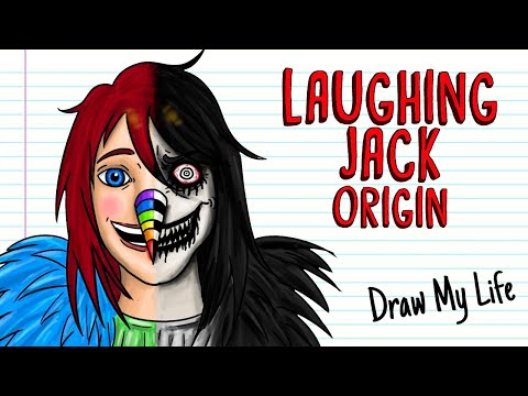 THE ORIGIN OF LAUGHING JACK | Draw My Life Creepypasta