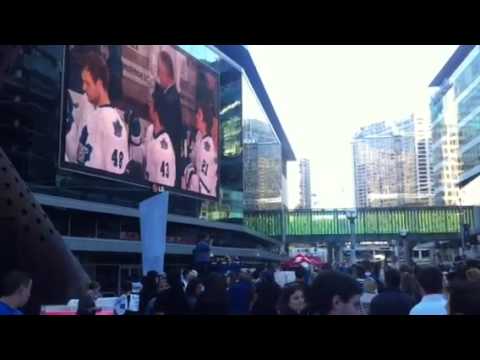 Game 2 at Maple Leaf Square