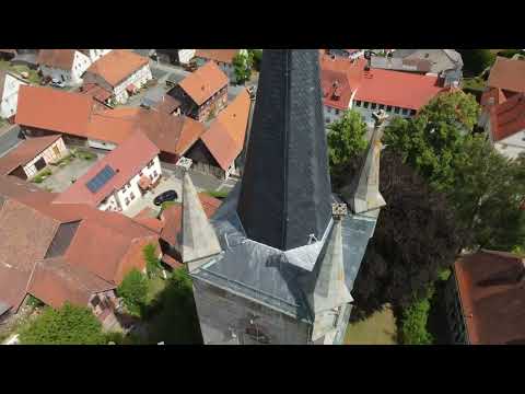 🌄 Urspringen ⛪ Unterfranken | Bayern | Sommer 2023 | DJI Source