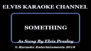 Elvis Presley Karaoke Something Aloha Concert Version