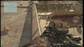 preview picture of video 'Call of Duty Modern Warfare 2: Highrise - 2 Secret Sniping Spots, With *Commentary*'
