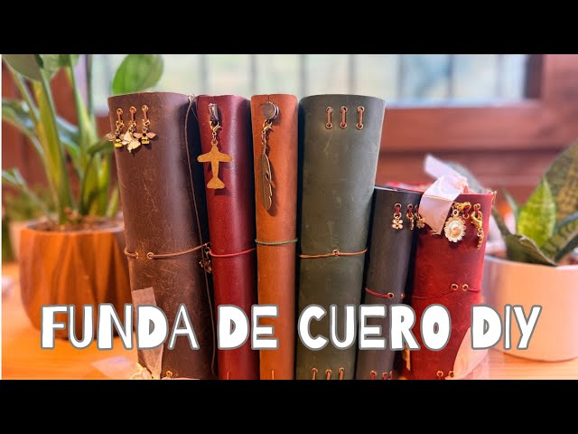 Vídeo relacionado con Hiram Funda de Piel Auténtica para Cuaderno A5, Funda para Cuaderno A5 de Piel de Caballo Loco para Viajes y Regalo de Negocios (Solo Cubierta) (Cubierta A5)