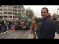 Protest verloopt gemoedelijk
