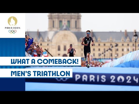🇬🇧 Yee Storms to Olympic Glory! | Men's Triathlon | #Paris2024 Highlights