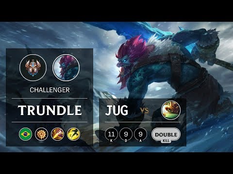 Trundle Jungle vs Rammus - BR Challenger Patch 9.18