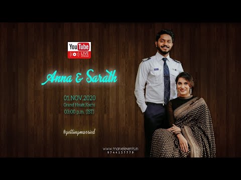 Wedding| Sarath Anna|Live Stream | 1 -11-2020