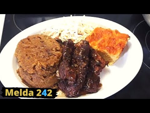 PEAS N' GRITS, STEAMED HOG FISH, BAKED MACARONI & CHEESE AND COLE SLAW | BAHAMIAN COOKING