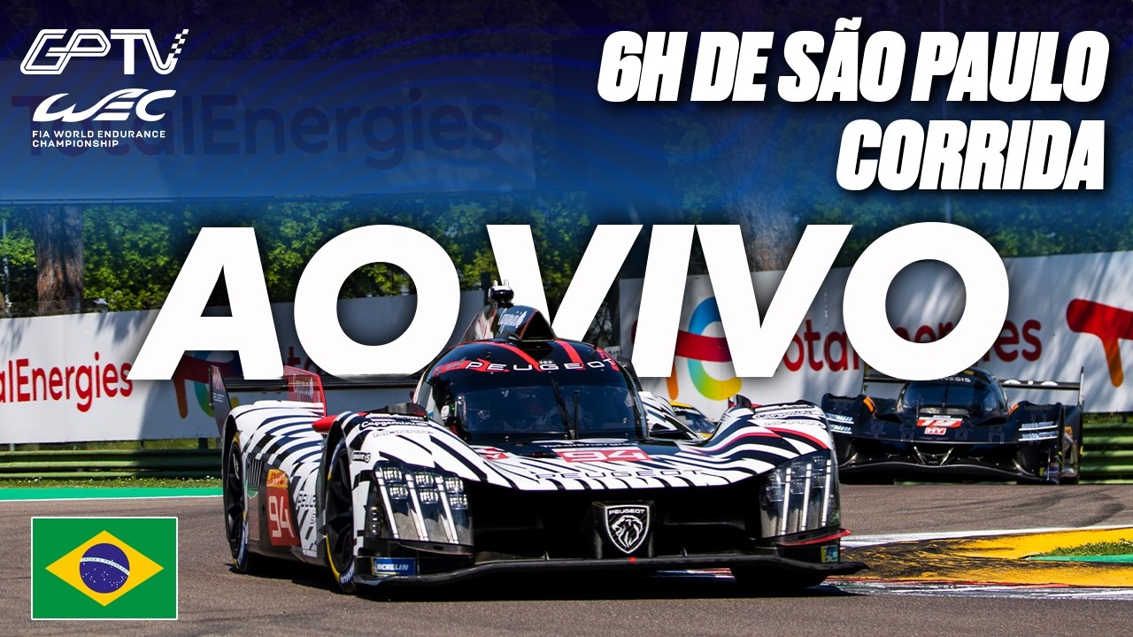 🔴6H DE SÃO PAULO AO VIVO E COM IMAGENS | CORRIDA FIA WEC 2026 | 4ª etapa [live grande prêmio]