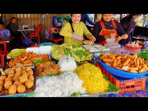 The BEST 3 from BATTAMBANG! Mie Kantang, Maju Kralok & Khmer Fast Food Store | Cambodian Street Food