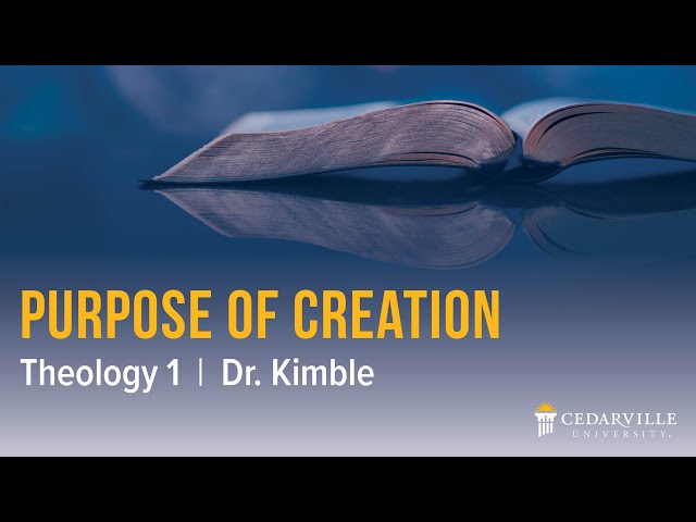 Thumbnail for video titled: Theology I: Purpose of Creation