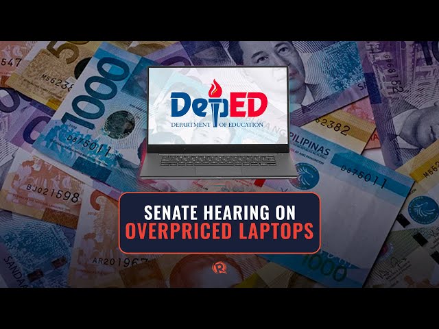 Tolentino sees conspiracy in DepEd laptop mess