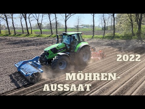 Möhren-Aussaat 2022 / 1kg Saatgut 500€