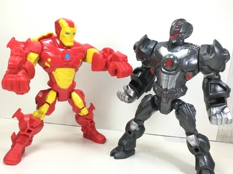 Marvel Super Hero Mashers Iron Man VS Ultron Review
