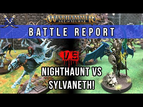 Age of Sigmar Battle Report! Nighthaunt VS Sylvaneth!