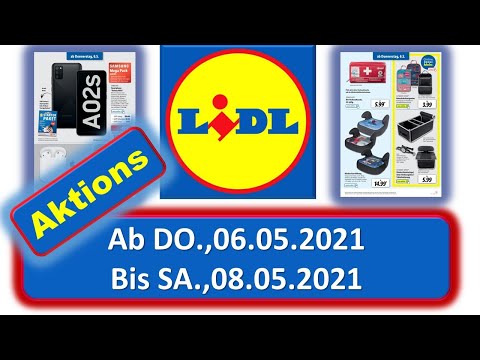 Lidl Aktions Ab DO., 06.05.2021 Bis SA., 08.05.2021 LIDL / ALDI / EDEKA - NEUE PRODUKTE Prospekt