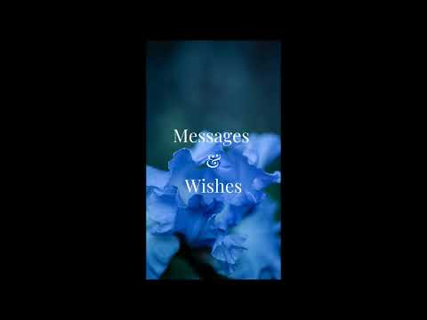 Birthday Wishes, Love Messages Video