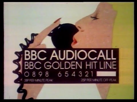 BBC2 Continuity - BBC Audiocall - The Film Club - 23-9-87