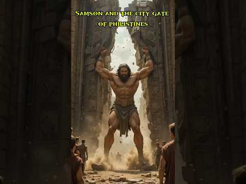 PART 2 Life story of Samson |Samson and the city gate of the philistines| #samson #storyofsamson#fyp