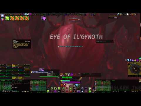 Never Easy vs Heroic Il'gynoth - Destruction Warlock POV