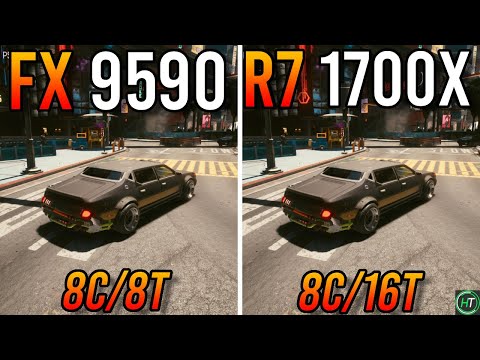 FX 9590 vs R7 1700X - Big Difference? - Tested With RTX 3070 #fps #benchmark